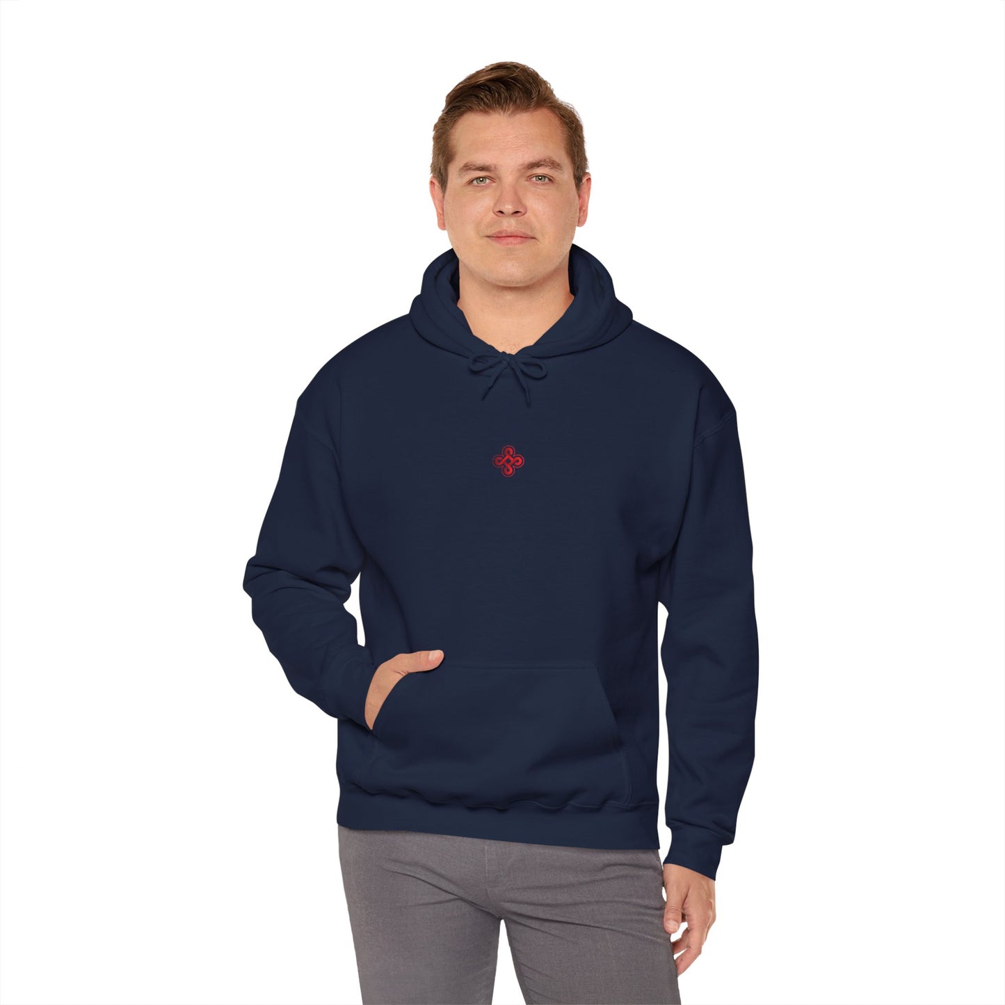 RICH MOOD Heavy Blend™ Hooded Sweatshirt - Stylish Comfort for Everyday Wear