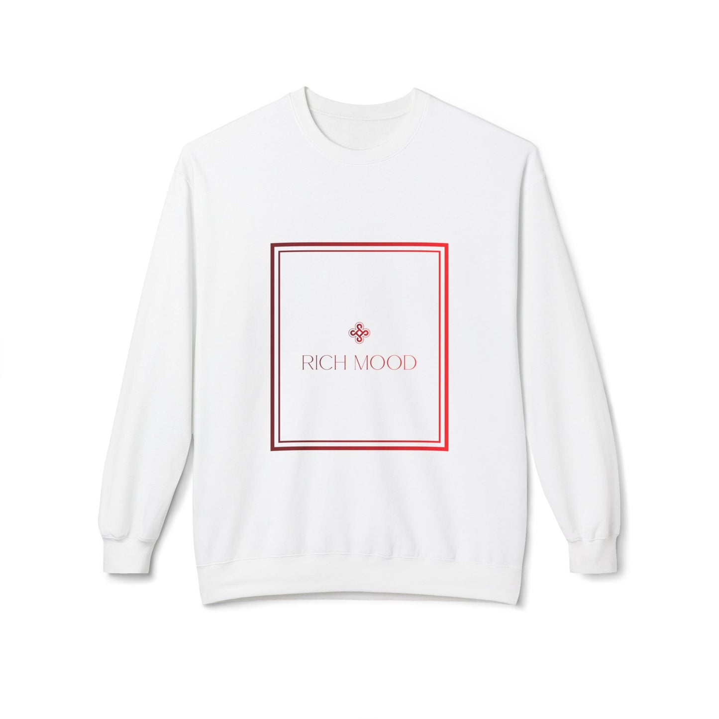 Rich Mood Unisex Midweight Fleece Crewneck Sweatshirt