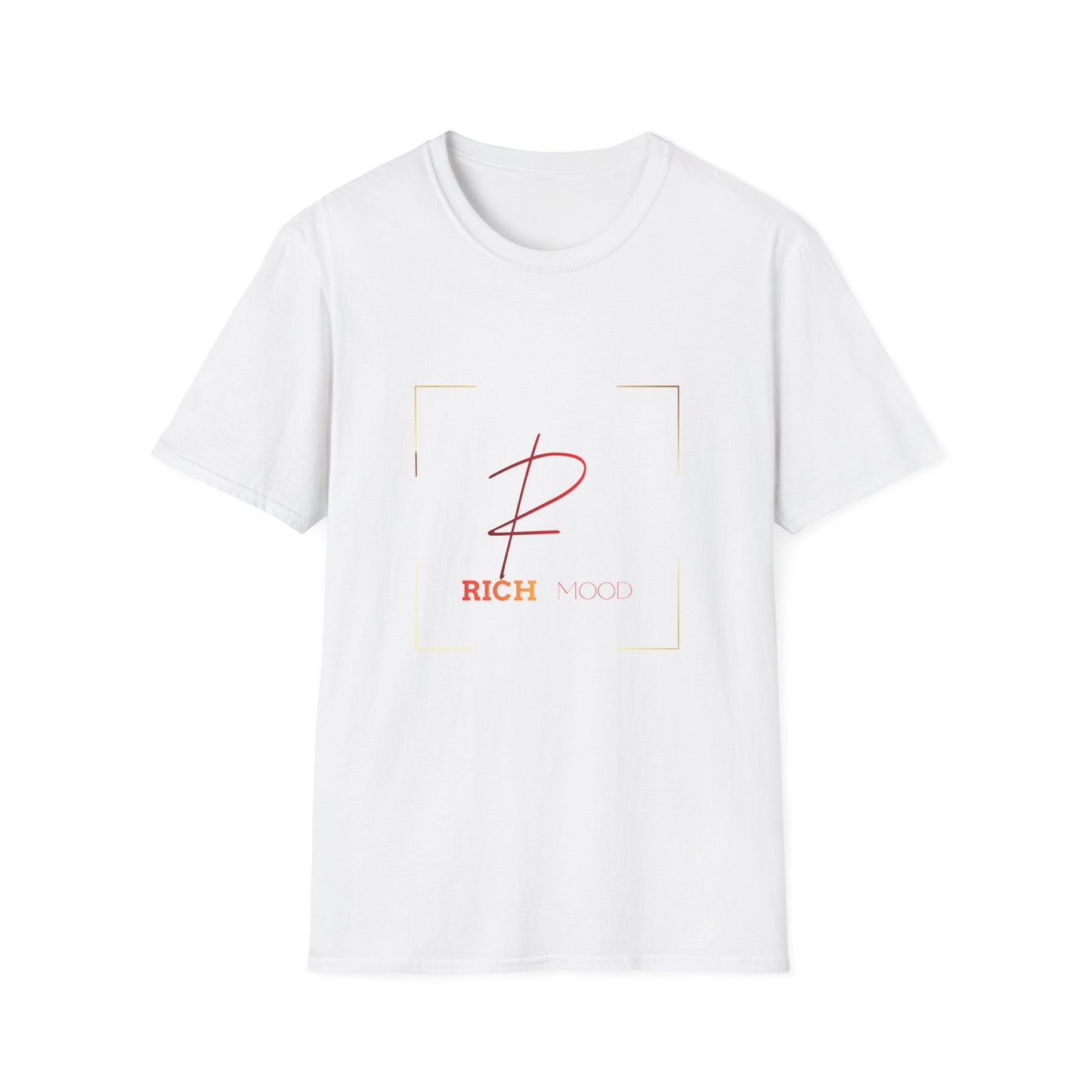 Rich Mood Unisex Softstyle T-Shirt - Casual Luxury Vibe